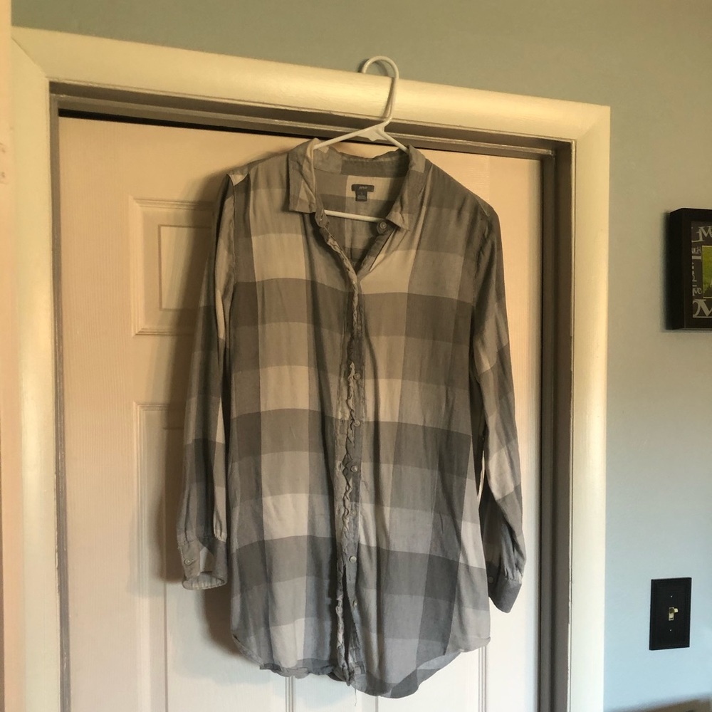 Long sleeve flannel shirt